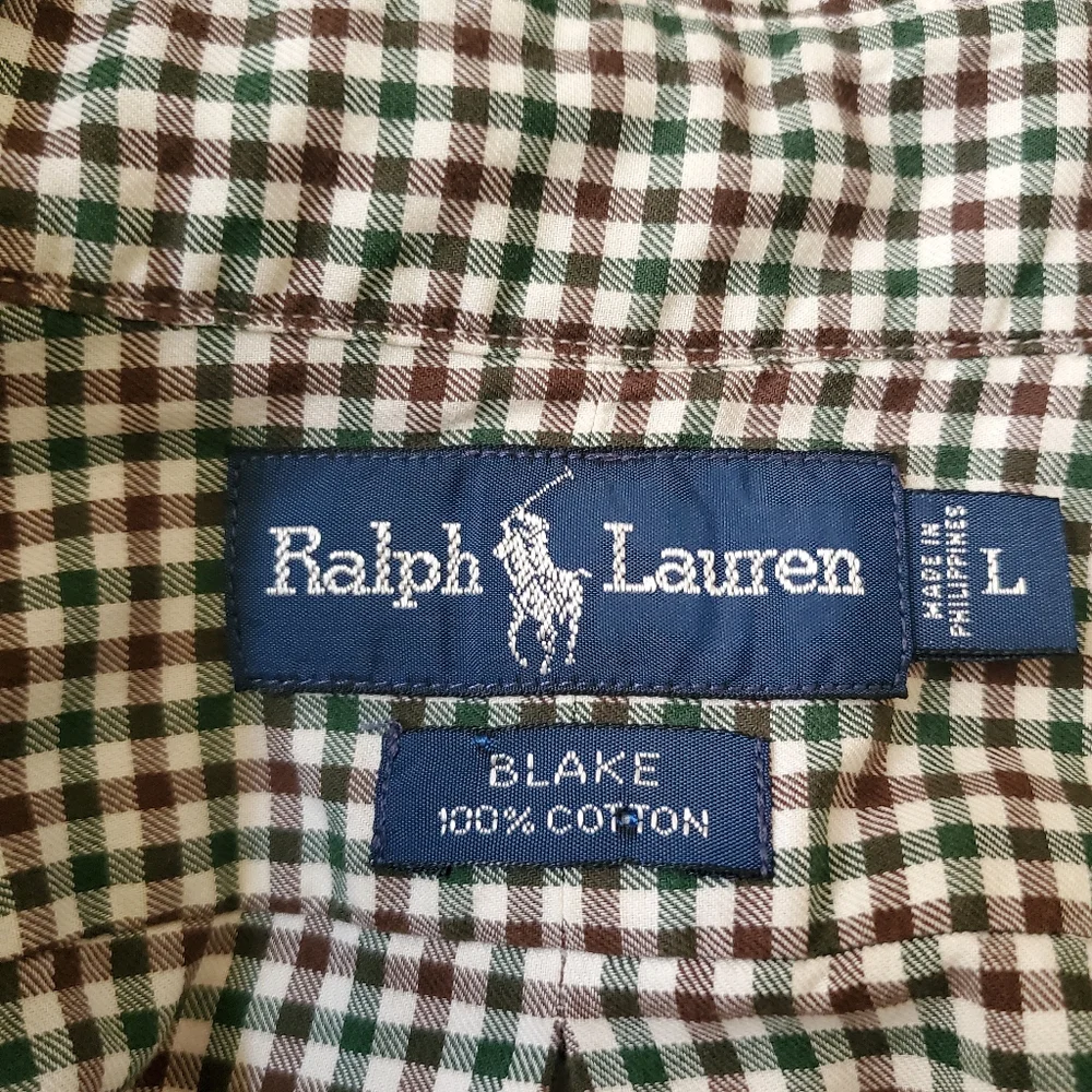 2 Ralph Lauren long sleeve button down shirts. Large - Picture 5 of 13